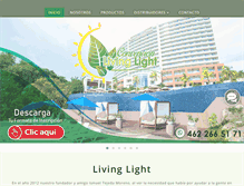 Tablet Screenshot of livinglightforever.com